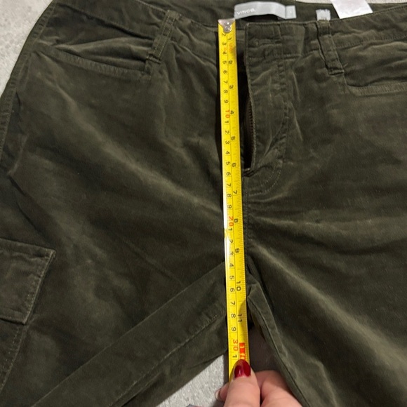 Vince Corduroy Skinny Cargo Pants - Olive - Picture 5 of 8